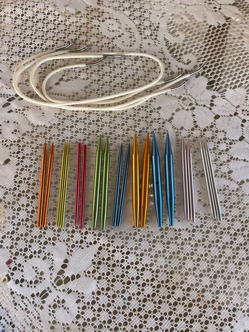 Interchangeable Circular Knitting Needles Set